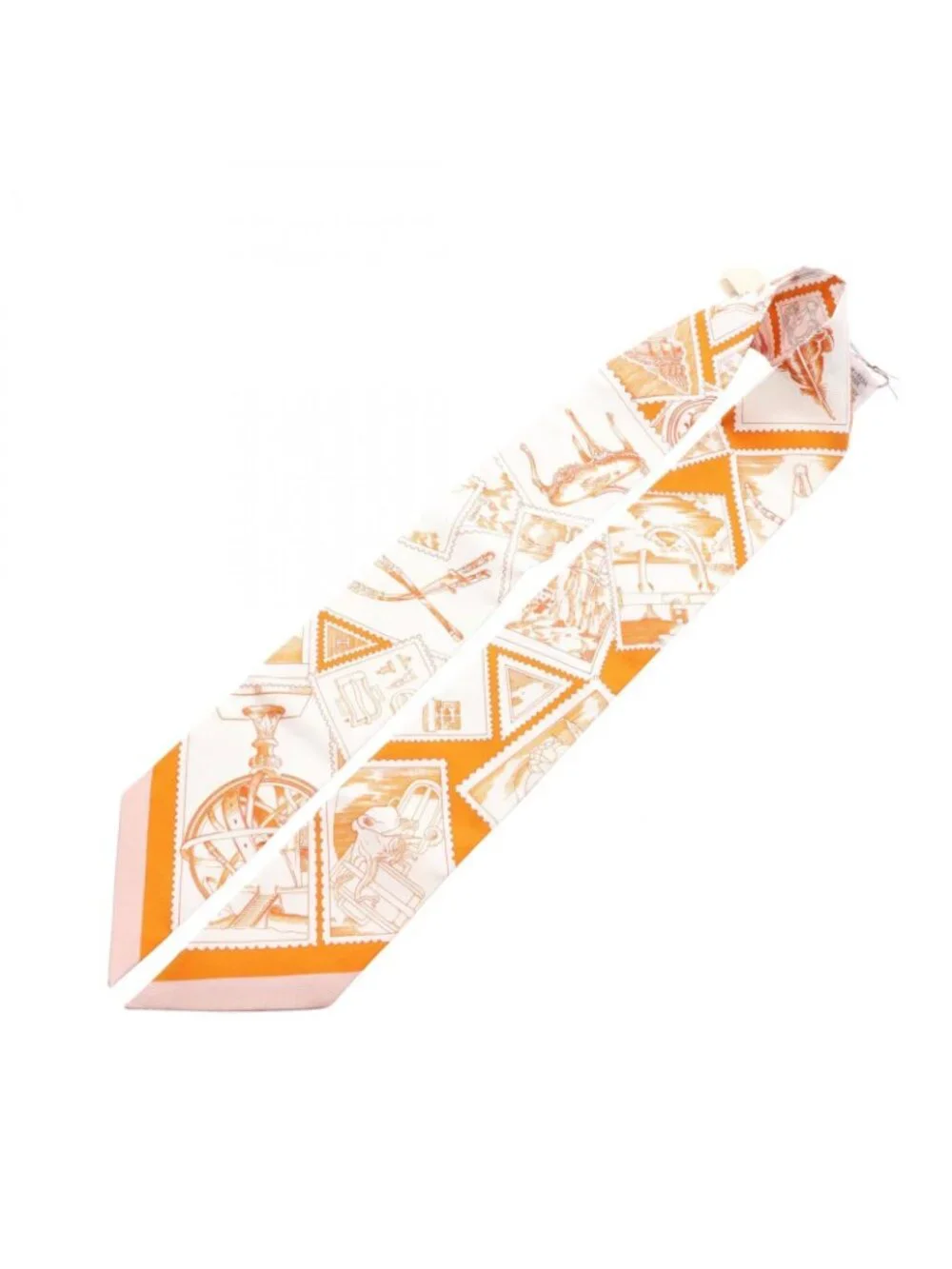 Hermes Scarf Twilly le Philateliste du Faubourg Ribbon Silk